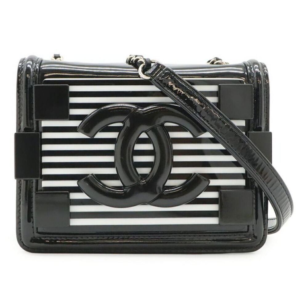 Chanel Lego Boy Leather Chain Shoulder Bag